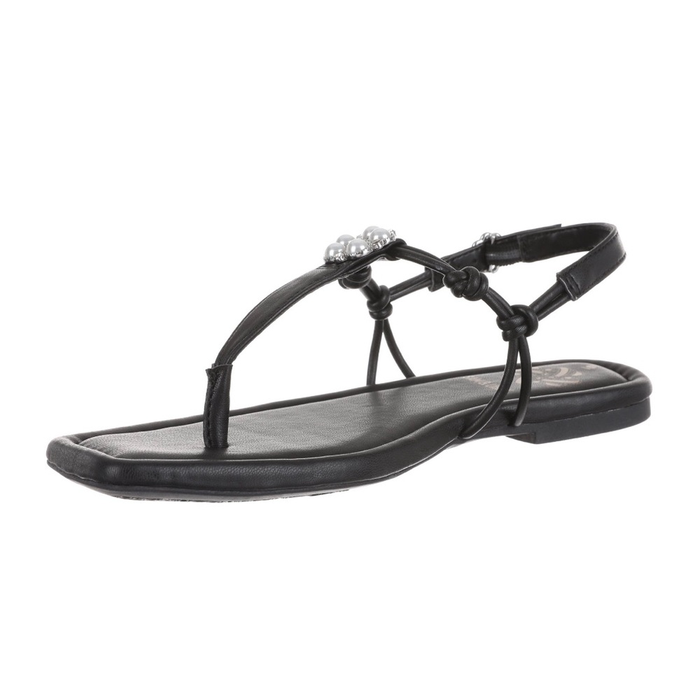 Sam&Libby Women’s Talia Pearl Ampersand Thong Sandal -gorgeous Pearl detail! - Picture 4 of 6